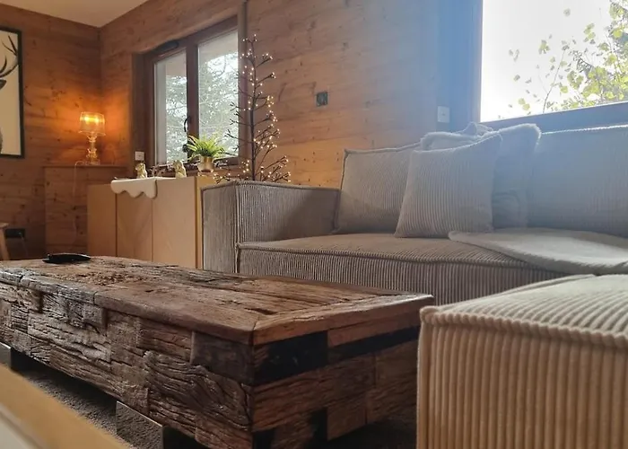 Dağ evi Le Dahu-calm-jacuzzi-free Parking Lot La Bresse