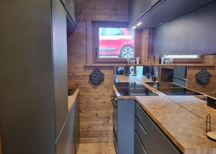 Dağ evi Le Dahu-calm-jacuzzi-free Parking Lot *